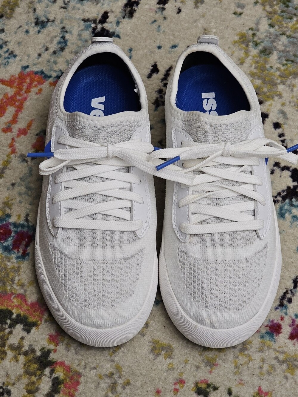 Vessi Weekend Sneaker Womens Size 5 Athletic Lace Up Shoes White